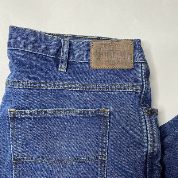 Guide Gear Mens Size 40 X 30 Insulated Carpenter Straight Leg Denim Jeans Flaw - Picture 2 of 12